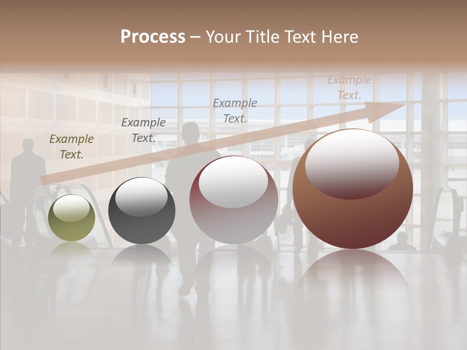 Trip Tunnel Baggage PowerPoint Template