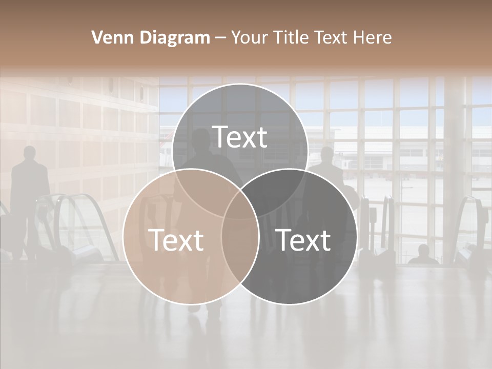 Trip Tunnel Baggage PowerPoint Template