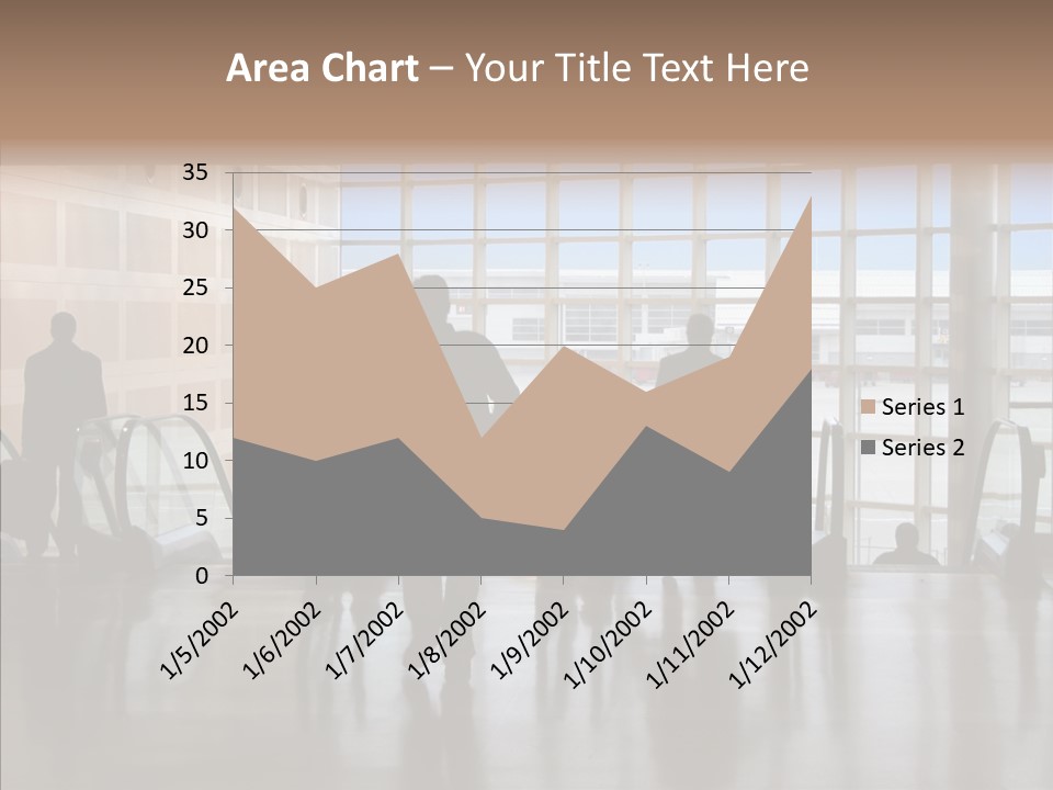Trip Tunnel Baggage PowerPoint Template