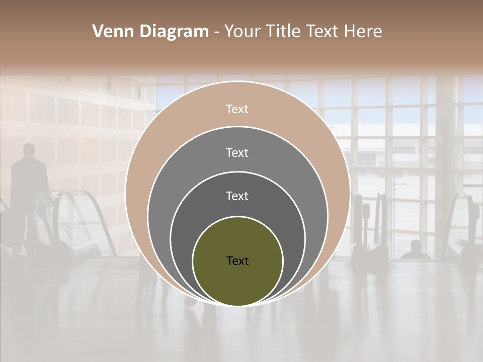 Trip Tunnel Baggage PowerPoint Template
