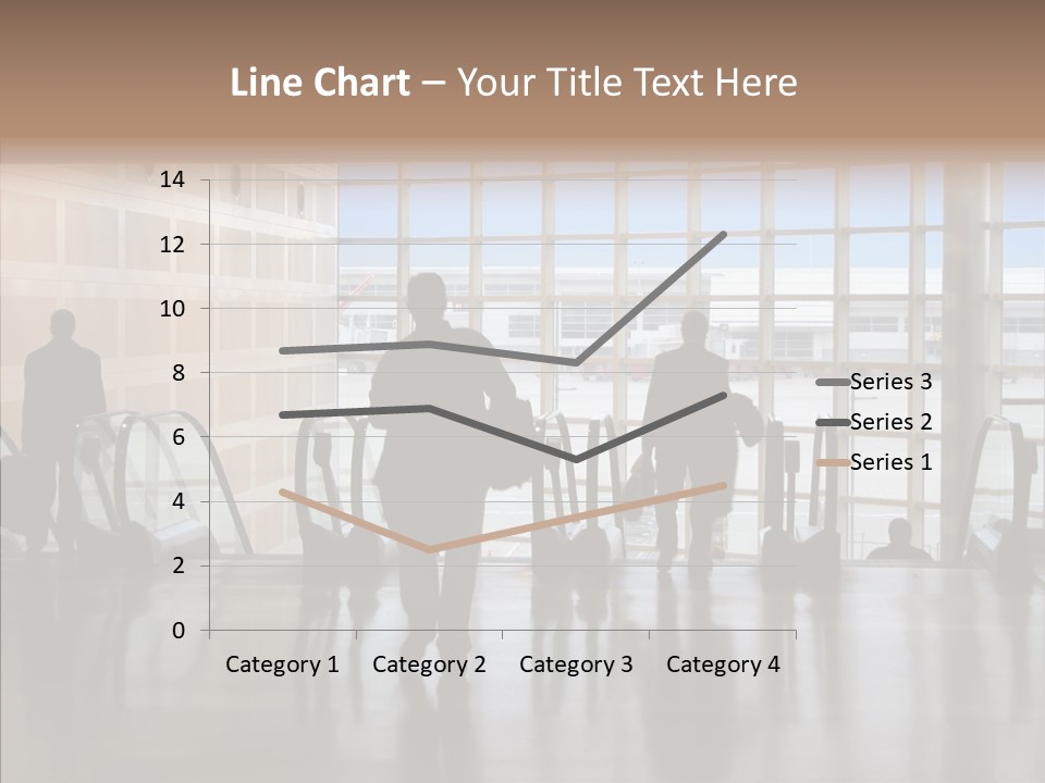 Trip Tunnel Baggage PowerPoint Template