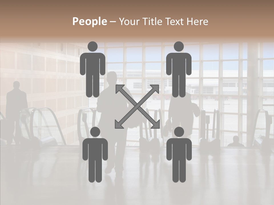 Trip Tunnel Baggage PowerPoint Template