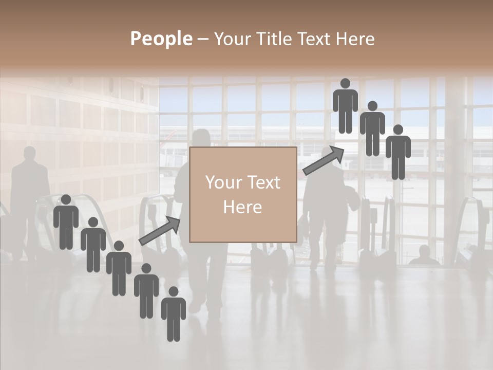 Trip Tunnel Baggage PowerPoint Template