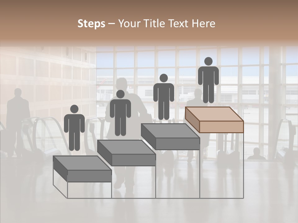 Trip Tunnel Baggage PowerPoint Template
