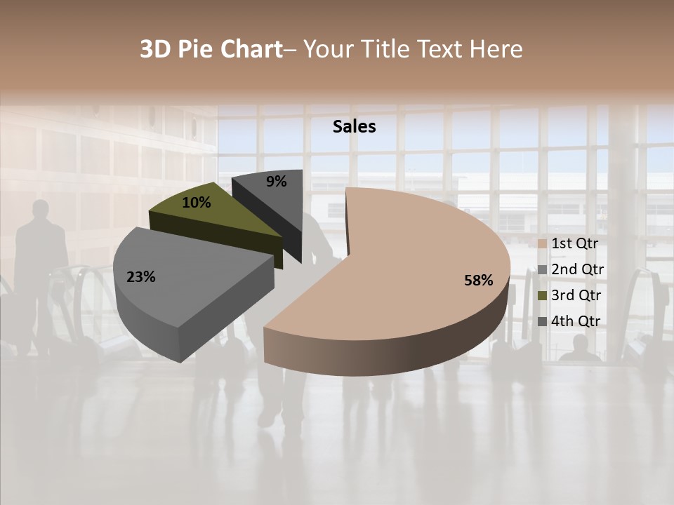 Trip Tunnel Baggage PowerPoint Template