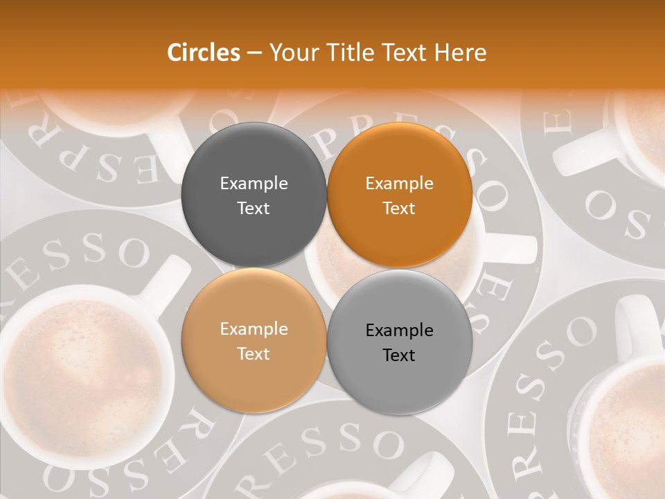 Decaf Brown Cappuccino PowerPoint Template