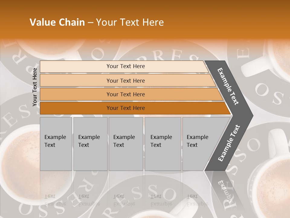 Decaf Brown Cappuccino PowerPoint Template