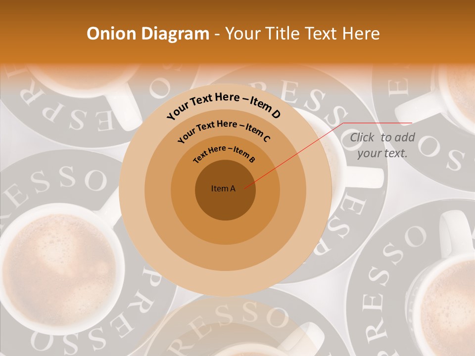 Decaf Brown Cappuccino PowerPoint Template