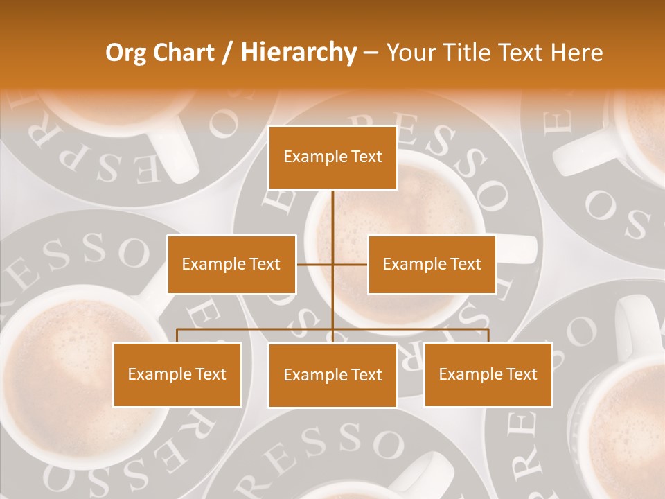 Decaf Brown Cappuccino PowerPoint Template