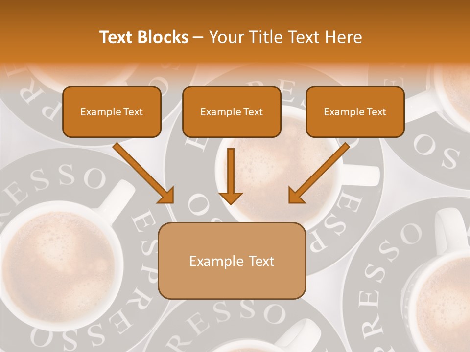 Decaf Brown Cappuccino PowerPoint Template