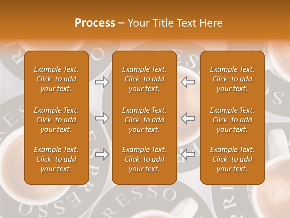 Decaf Brown Cappuccino PowerPoint Template