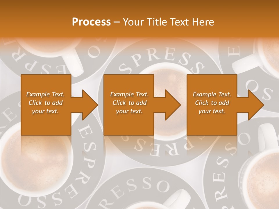 Decaf Brown Cappuccino PowerPoint Template