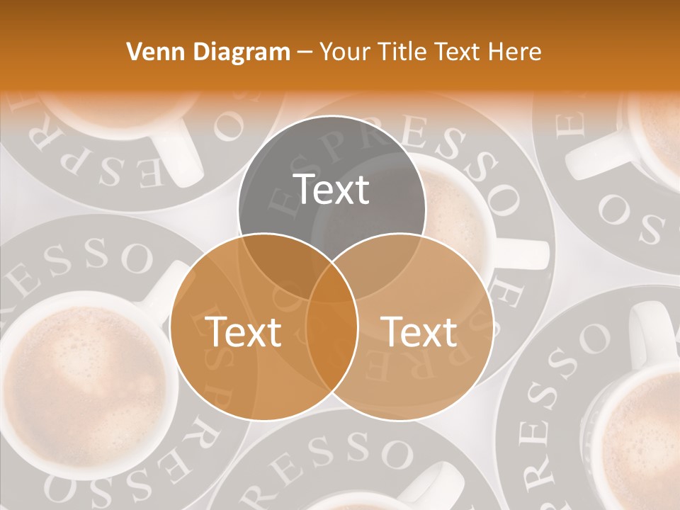 Decaf Brown Cappuccino PowerPoint Template