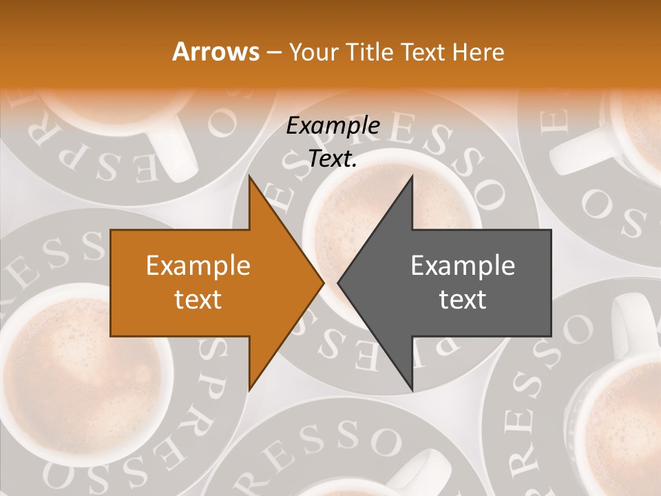 Decaf Brown Cappuccino PowerPoint Template