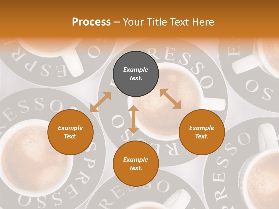 Decaf Brown Cappuccino PowerPoint Template