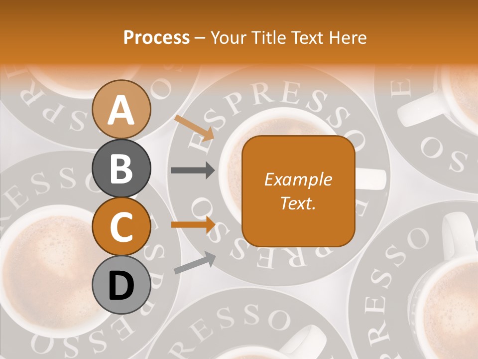 Decaf Brown Cappuccino PowerPoint Template