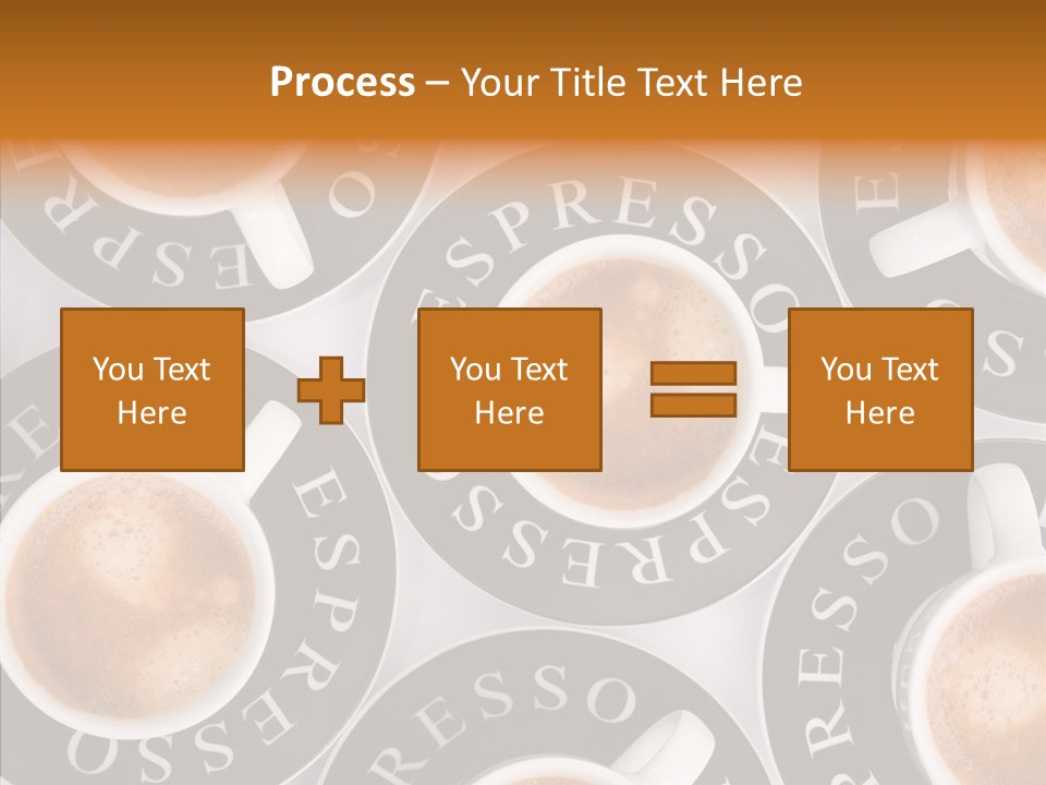 Decaf Brown Cappuccino PowerPoint Template