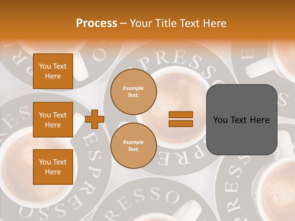 Decaf Brown Cappuccino PowerPoint Template