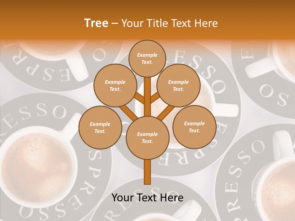 Decaf Brown Cappuccino PowerPoint Template