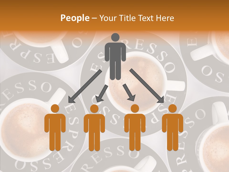 Decaf Brown Cappuccino PowerPoint Template