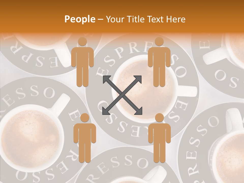 Decaf Brown Cappuccino PowerPoint Template