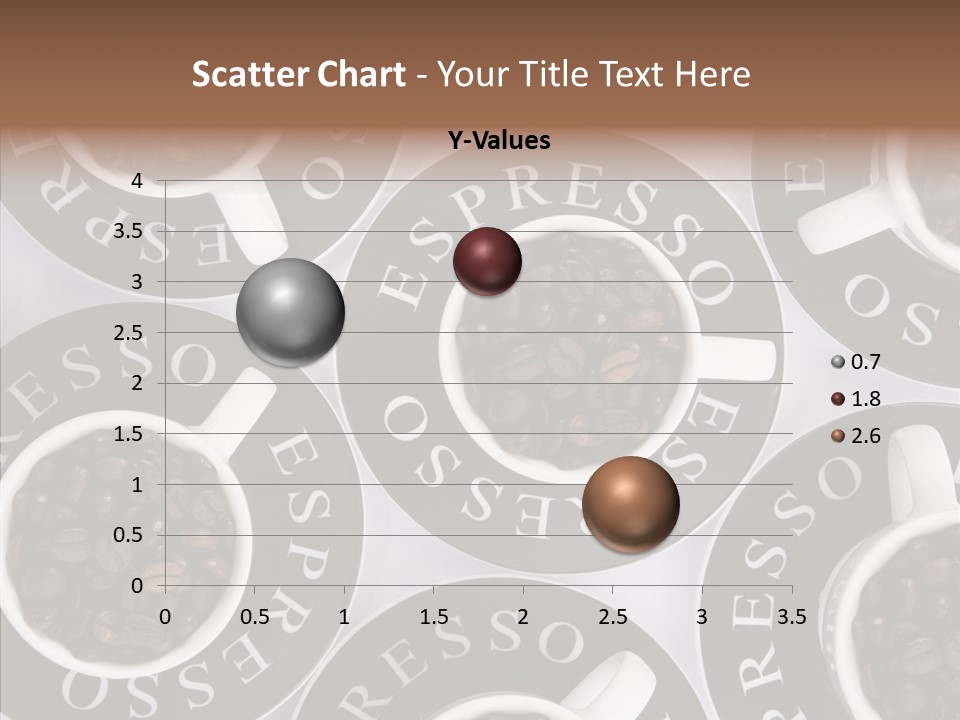 Roasted White Cup PowerPoint Template