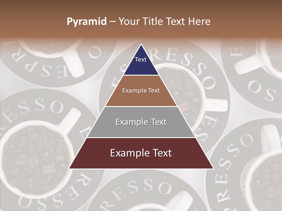 Roasted White Cup PowerPoint Template
