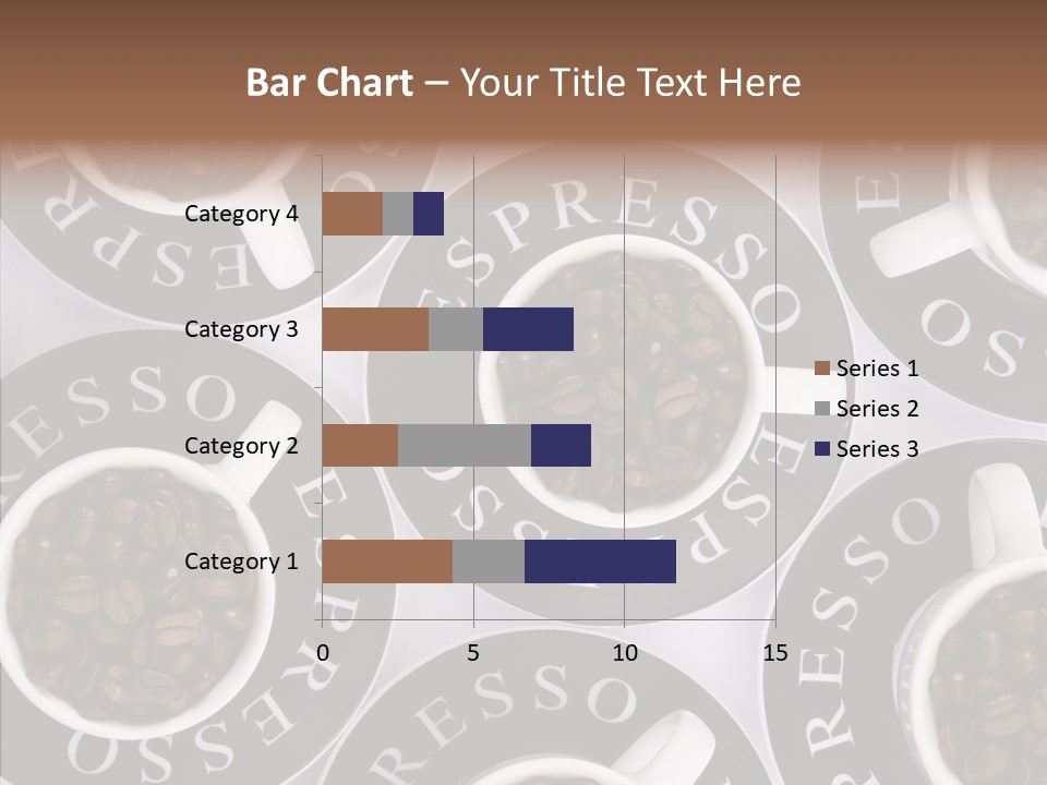 Roasted White Cup PowerPoint Template