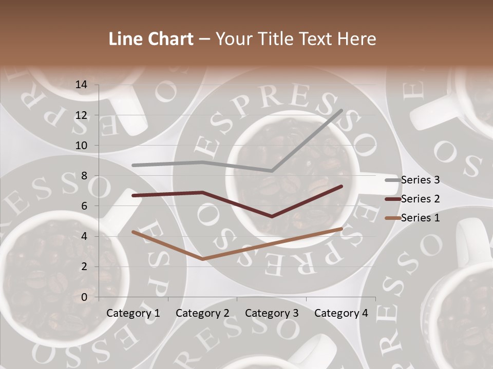 Roasted White Cup PowerPoint Template