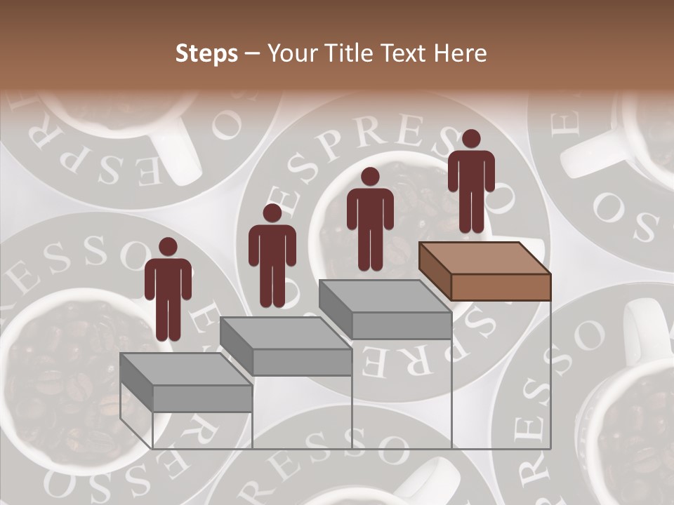 Roasted White Cup PowerPoint Template