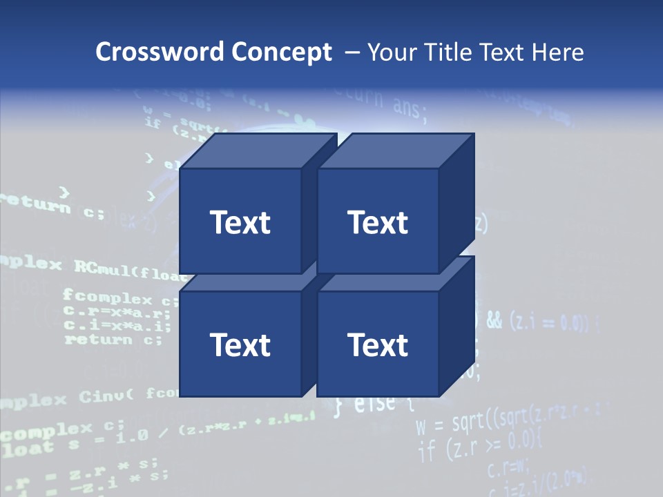 Internet Global Cosmos PowerPoint Template
