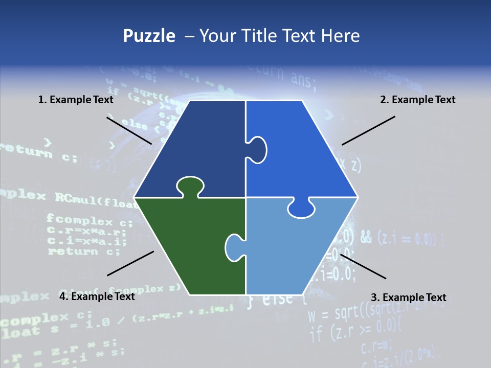 Internet Global Cosmos PowerPoint Template