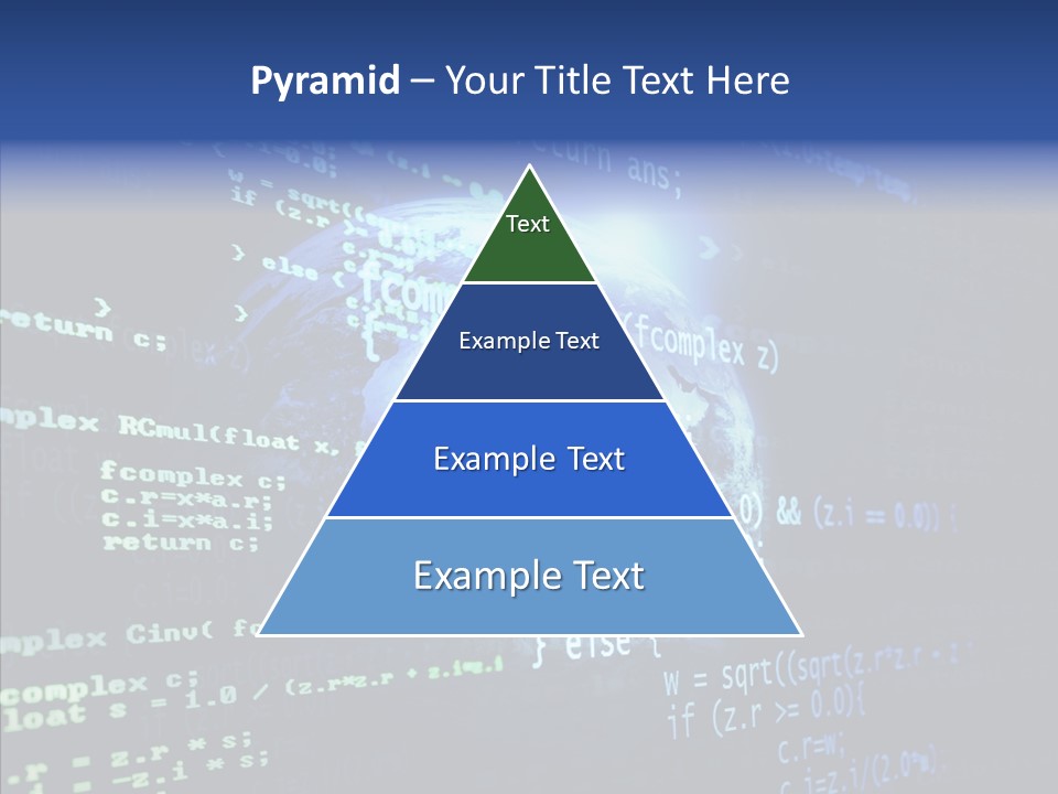 Internet Global Cosmos PowerPoint Template
