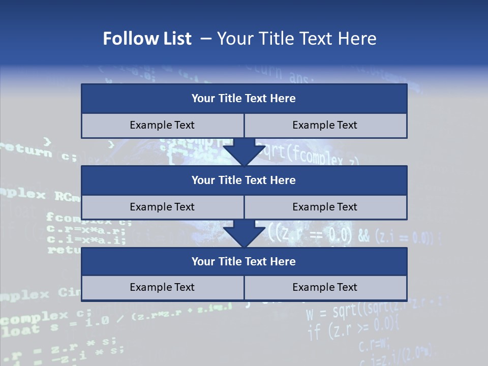 Internet Global Cosmos PowerPoint Template