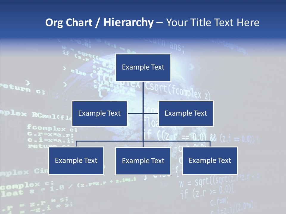 Internet Global Cosmos PowerPoint Template