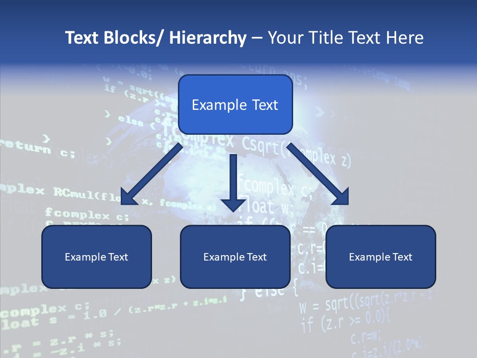 Internet Global Cosmos PowerPoint Template