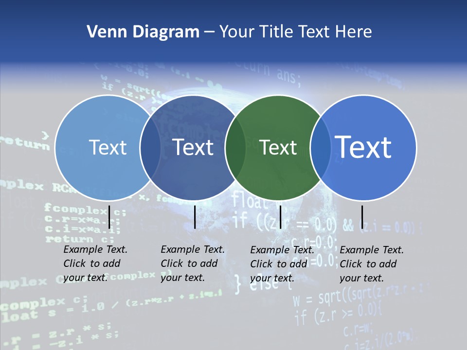 Internet Global Cosmos PowerPoint Template