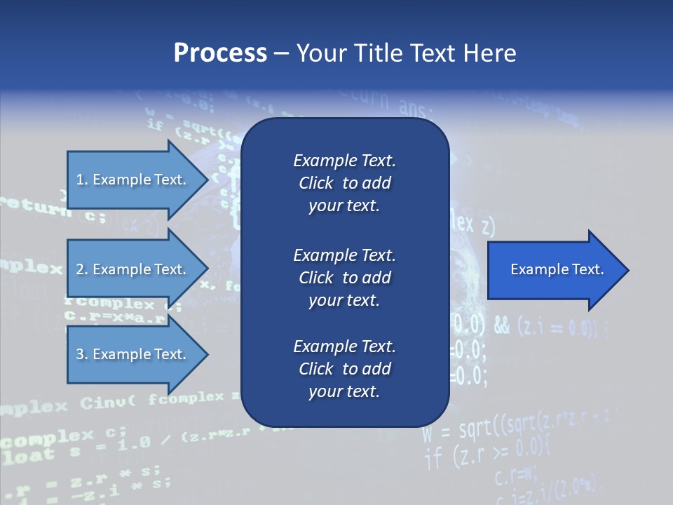 Internet Global Cosmos PowerPoint Template