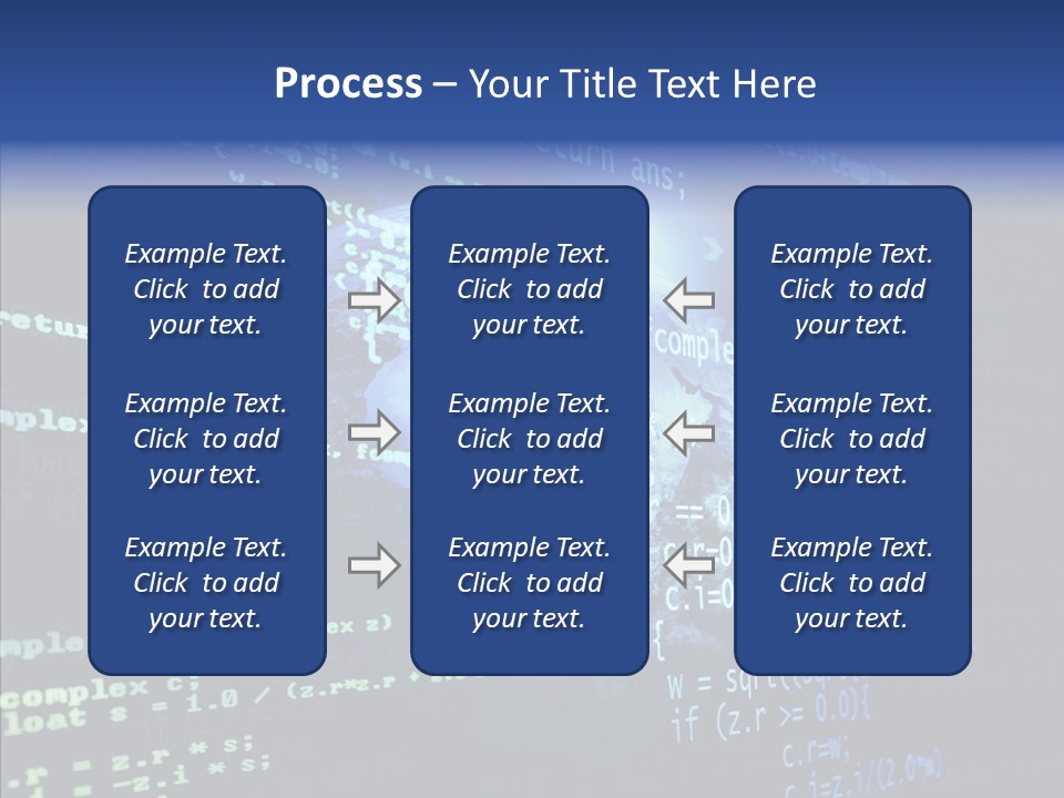 Internet Global Cosmos PowerPoint Template