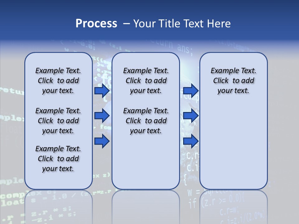 Internet Global Cosmos PowerPoint Template