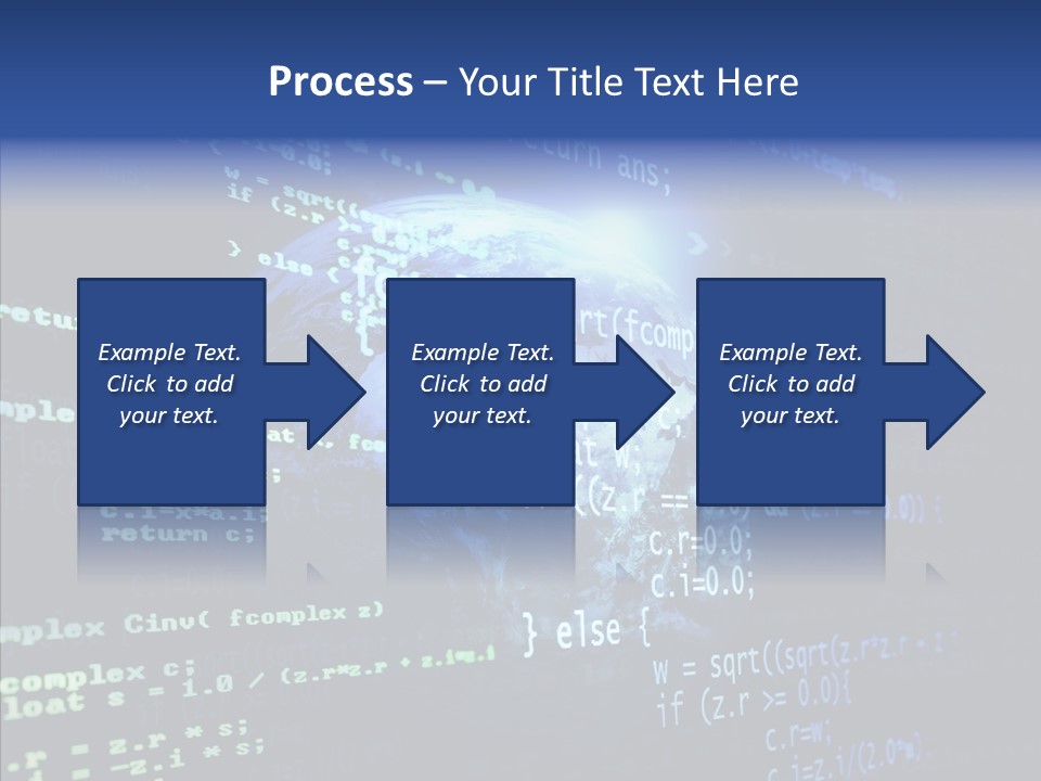 Internet Global Cosmos PowerPoint Template