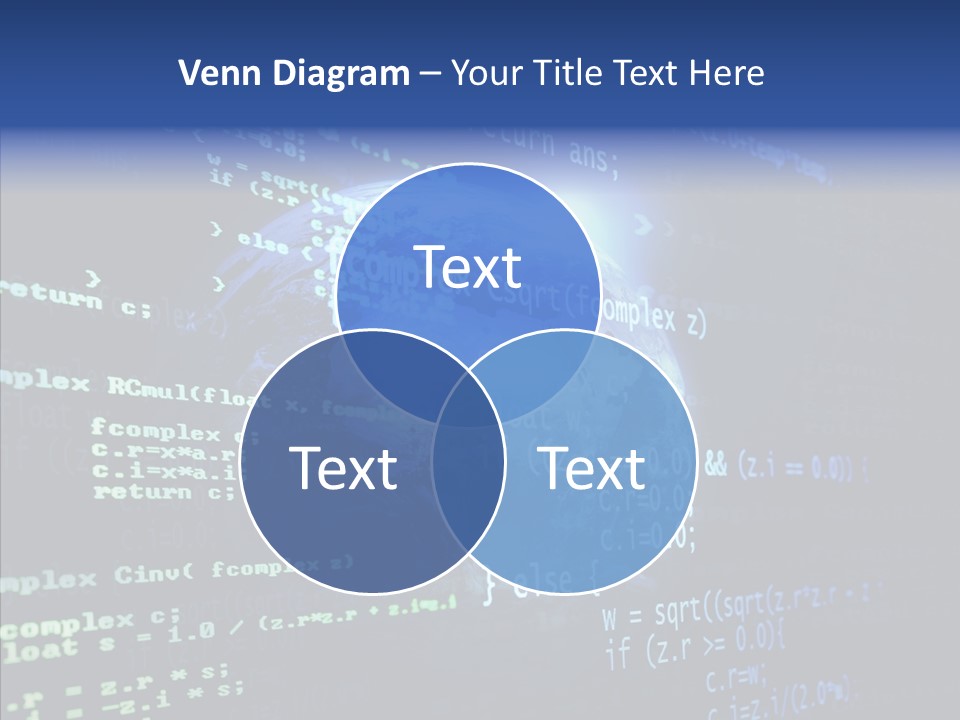 Internet Global Cosmos PowerPoint Template