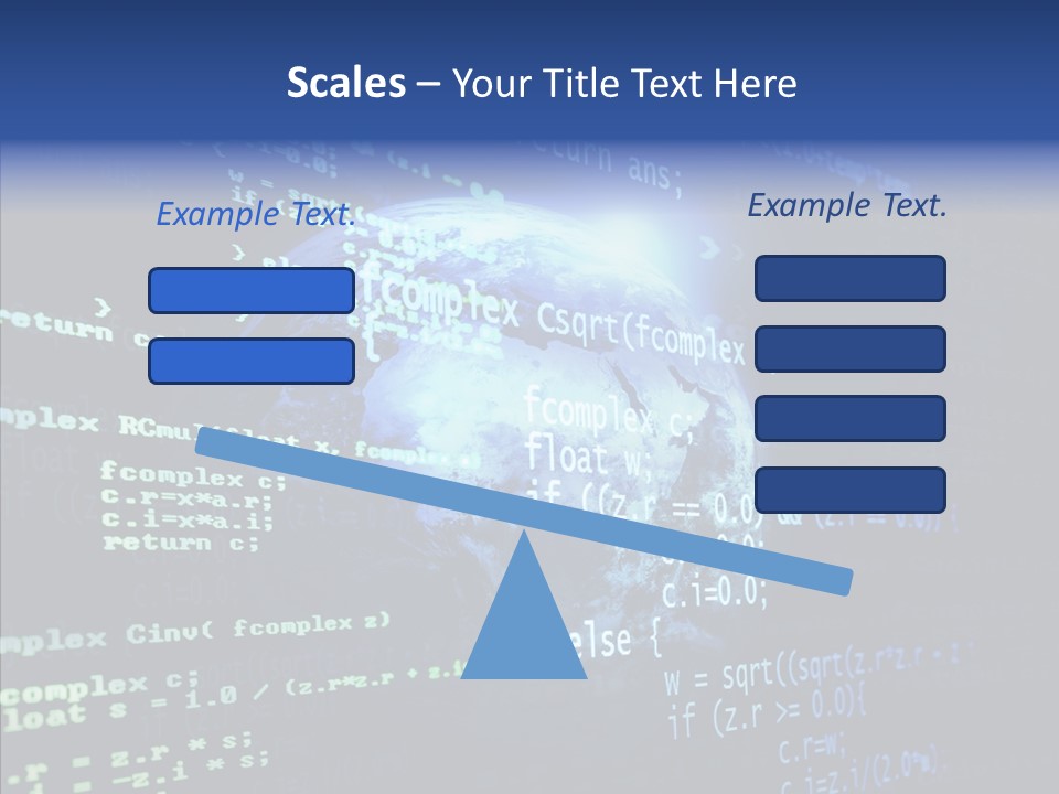 Internet Global Cosmos PowerPoint Template