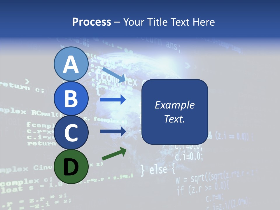 Internet Global Cosmos PowerPoint Template