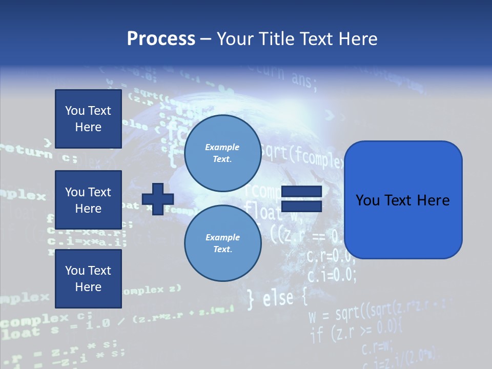 Internet Global Cosmos PowerPoint Template