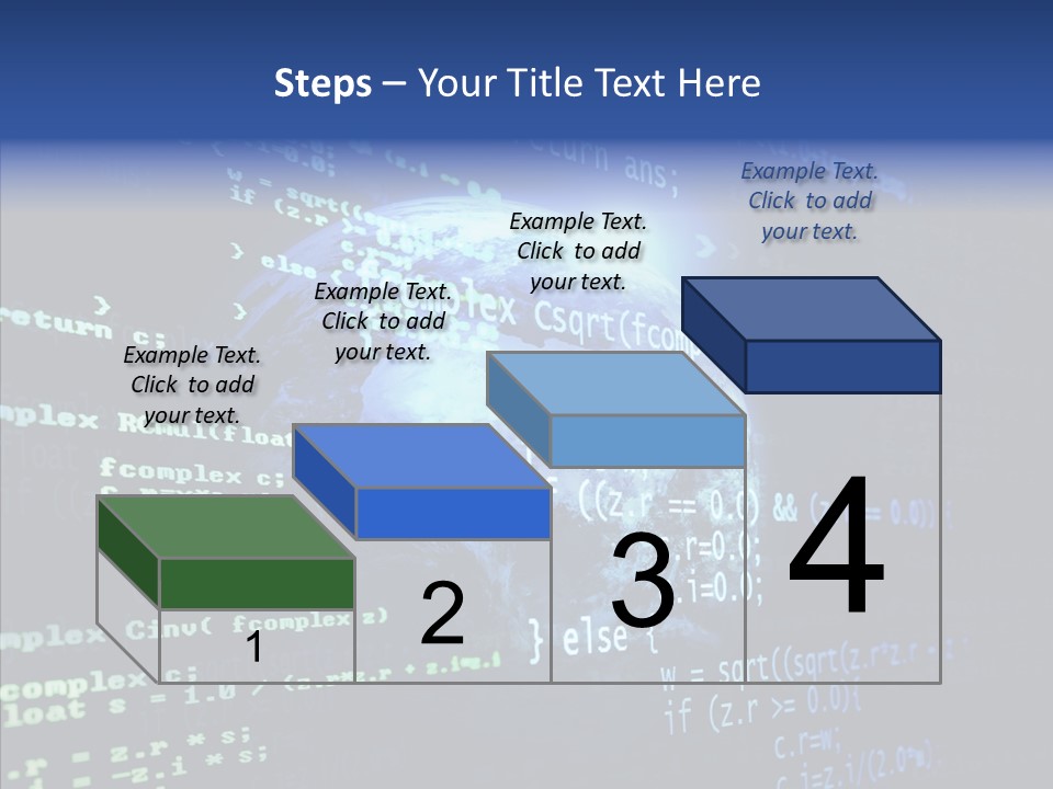 Internet Global Cosmos PowerPoint Template