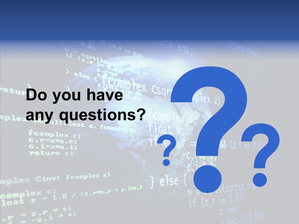 Internet Global Cosmos PowerPoint Template