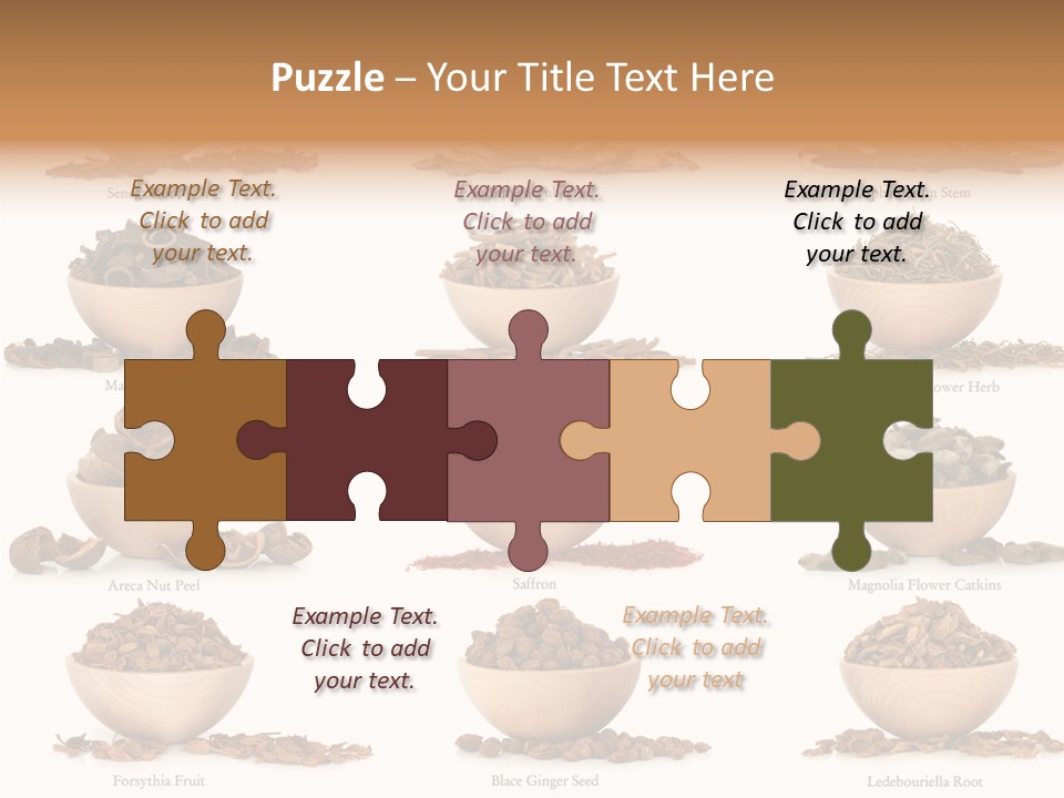 Medicinal Nature Stem PowerPoint Template