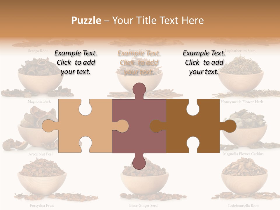 Medicinal Nature Stem PowerPoint Template