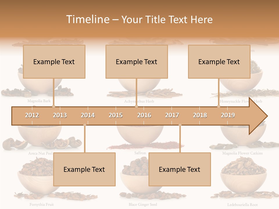 Medicinal Nature Stem PowerPoint Template